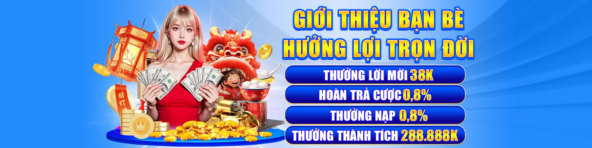 Hình ảnh chính Nổ Hũ 2899dd với biểu tượng jackpot và tiền vàng